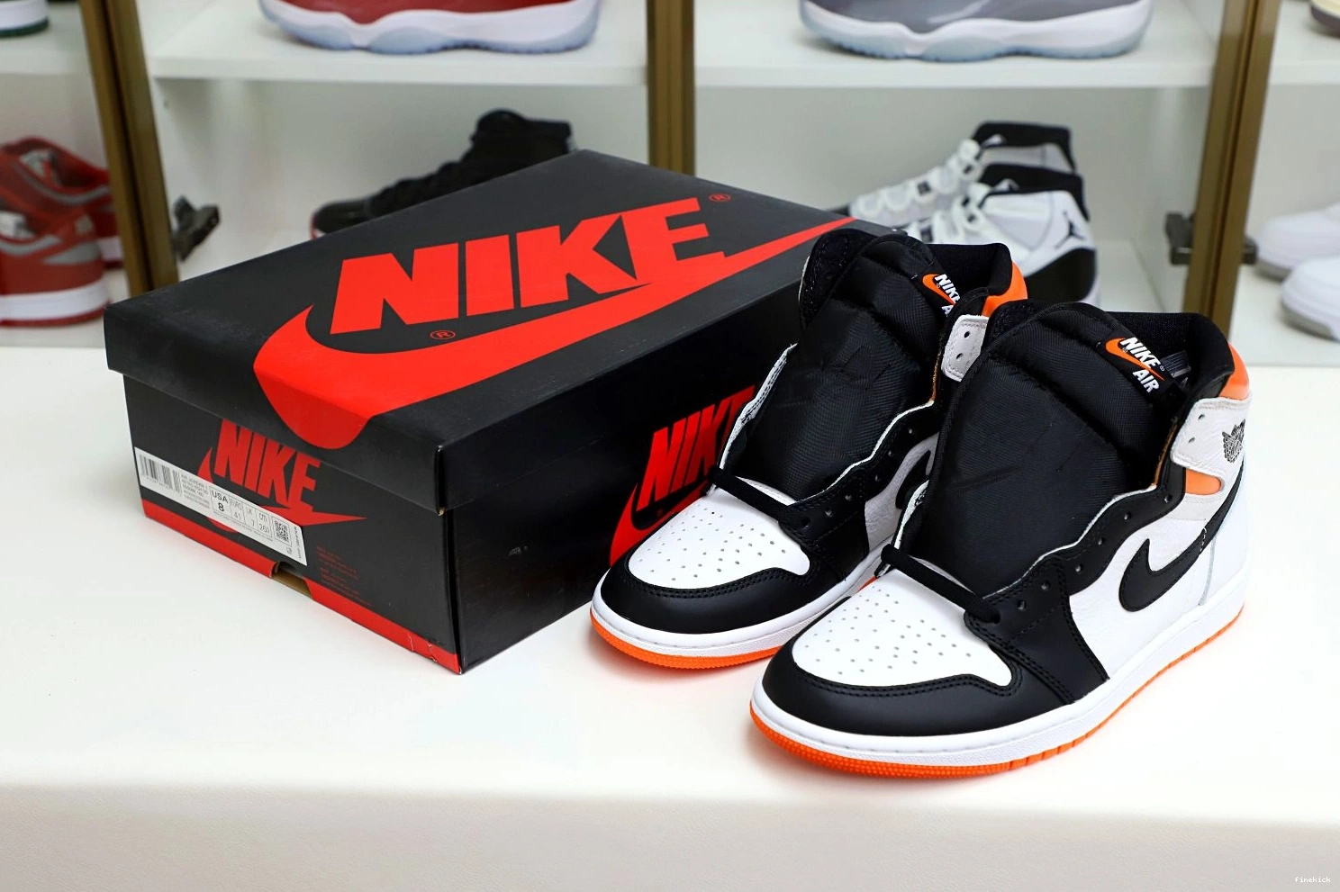 Electro Air High Orange' 1 Retro OG Jordan 0119